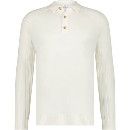 Blue Industry Polo met lange mouwen