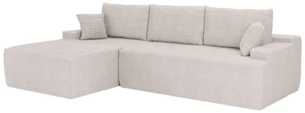 Coredo Bank - Corduroy bekleding - Links - Beige