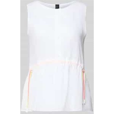 regular fit top met tunnelkoord