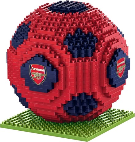 Bouwset Voetbalstadion Stenen 3D Model voor Fans