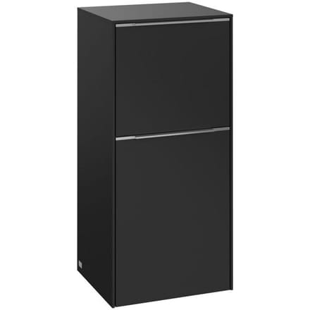 Villeroy & Boch Subway 3.0 side cabinet, 1 drawer and 1 door left, handles glossy C59400VL