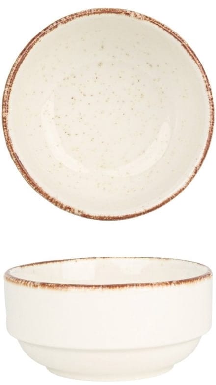Rinart Serveerschaal - Brunilda - Porselein - 8 cm - set van 2