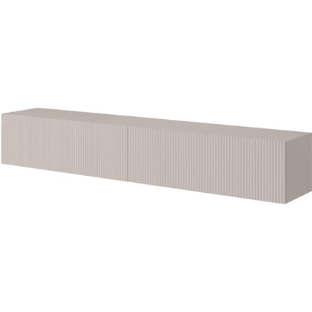 Selsey Veldio - RTV 175 cm - Grijs beige met gefreesde fronten