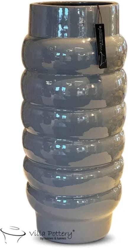 Vaas - Villa Pottery - Decoratie - Woondecoratie - Keramiek - Michelin 2 - Blue Grey