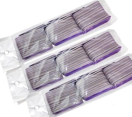 100 Stuks Nagelvijl 6cm - Wegwerp - Manicure - Pedicure - Reizen
