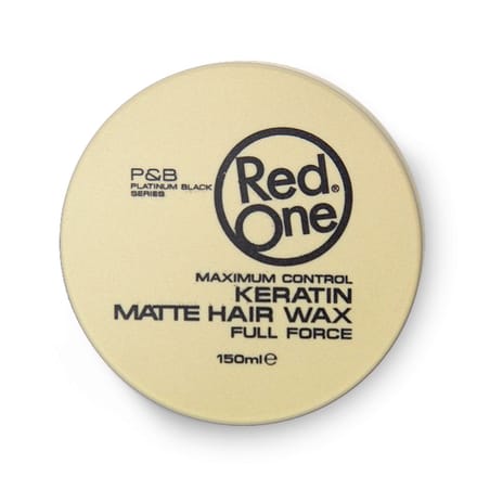 6x RedOne Haarwax – Matt Hair Wax Keratin