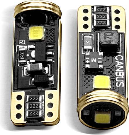 XEOD Lampen set – 3SMD Extra fel W5W T10 LED – 6000K Wit licht canbus – 2 stuks