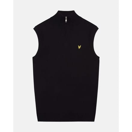 Mouwloze gebreide trui Lyle & Scott