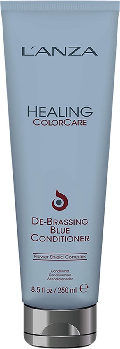 Lanza Healing Colorcare De-Brassing Blue Conditioner 250ml - silver conditioner - ash conditioner