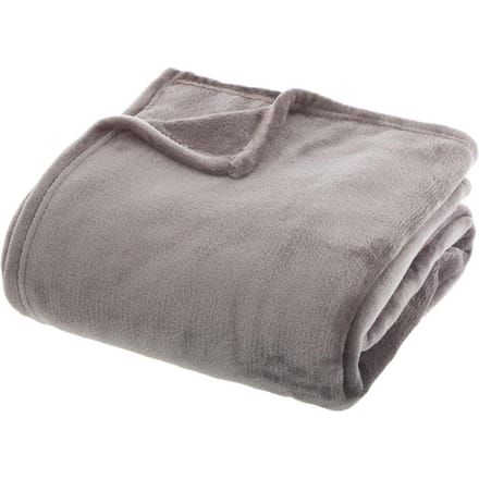 Eazy Living Plaid Flanelle 180 cm x 230 cm Grijs