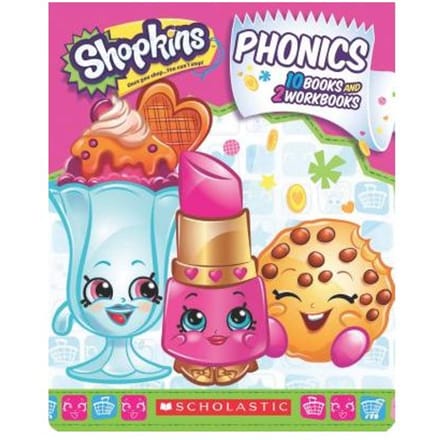 Shopkins Phonics Boxed Set - SCHOLASTIC