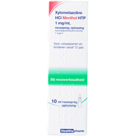 Xylometazoline Menthol Neusspray 1mg