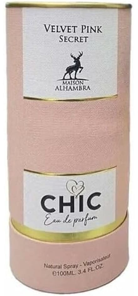 Damesparfum Maison Alhambra Chic Velvet Pink Secret EDP 100 ml