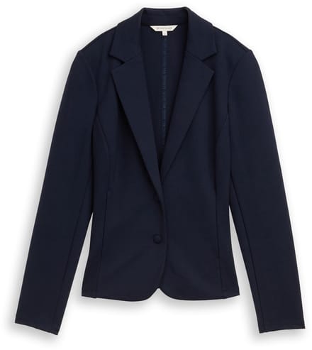 Tom Tailor - Slim fit blazer met steekzakken - Maat M - sky captain blue