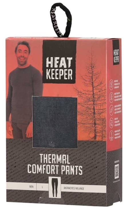 Heat Keeper Thermobroek Heren -  Antraciet - Maat XXL