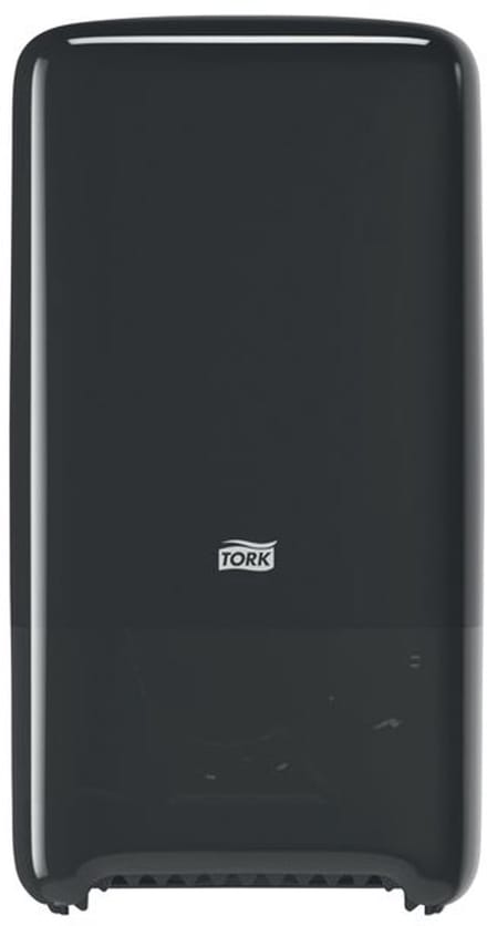 Tork - Twin Midi Toiletpapierdispenser T6 Elevation - Zwart - Kunststof