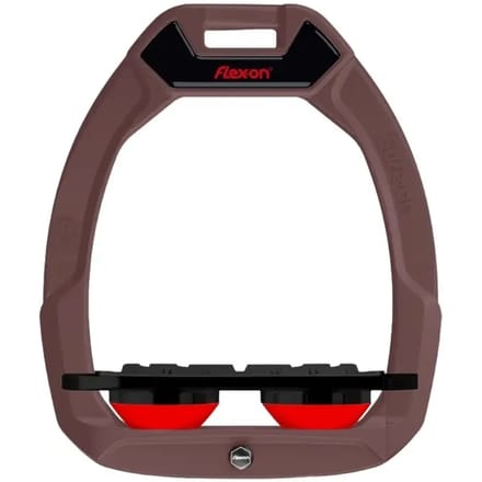 Veiligheidsequestiers Plat Grip Bruin/Zwart/Rood Flex-On Safe-On