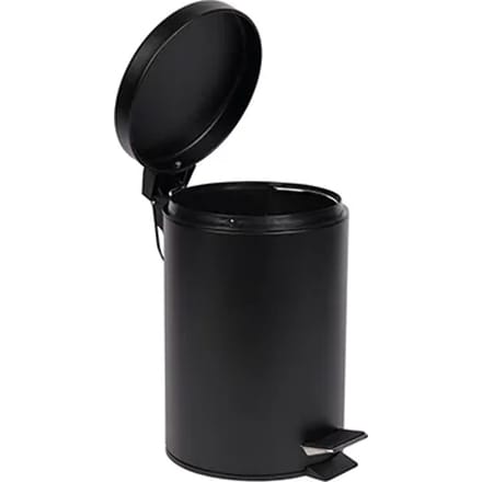 3l Pedal Bin Mat Zwart