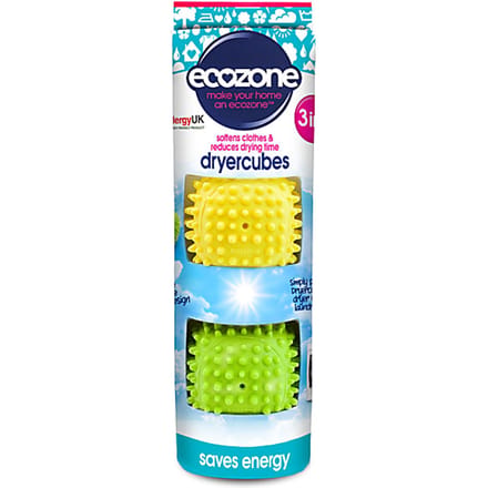 EcoZone Dryercubes was droog ballen 2 Stuks