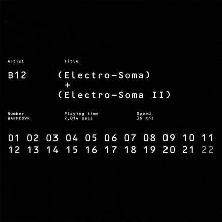 Electro-Soma I + Ii Anthology - B12