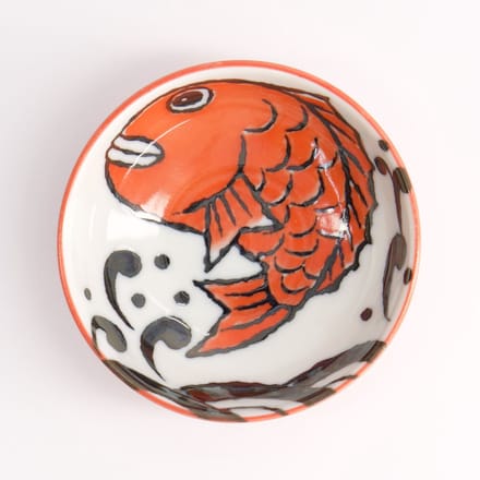 Tokyo Design Studio - Seafood - Sausschaaltje - Baars - Rood - 9,5x3cm - 150ml