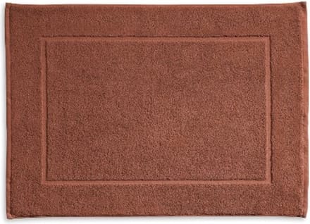 Badmat, 100 x 60 cm, Katoen, Terrabruin - Kela | Ladessa