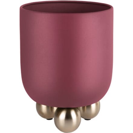 Present Time - Bloempot Estilo Large - Bordeauxrood