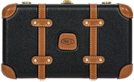 BRIC'S Schoudertas Bellagio Legazy Bag Black / Tan Zwart