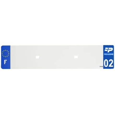 Strook van blank plaatstaal Top Plaq 02