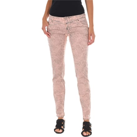 Lange broek met smal gesneden zomen 70DBF0585-R216 vrouw