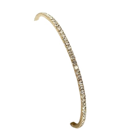 Nivard Armband - Staal - Nep Zilver - Dames - Nep Goud/Wit