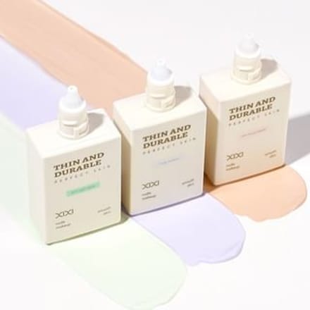 xixi - Thin And Durable Perfect Skin Make Up Primer - 3 Colors #01 Green