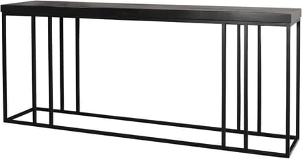 Bijzettafel - Side table - Woonkamer inrichten - Industrieel design - 150cm - Zwart