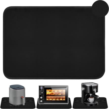 Hittebestendige Pad 60 x 40 cm - Vuurvaste Tafelmat voor Airfryer, Silicone Werkbladbescherming en Keukenaccessoires