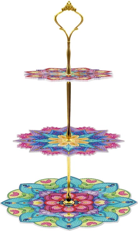 Etagère 302 - Mandala - Diamond painting - compleet pakket - Diamond painting by Wietske