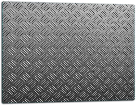 TMK ArtDeko - Snijplank - 52x40 cm - Grijs - Glas - Inductiebescherming