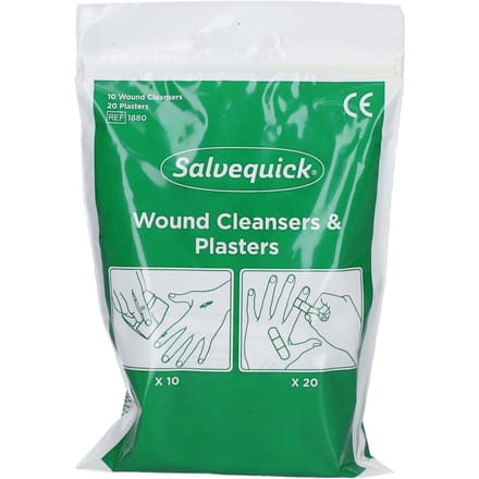 Salvequick® Wound Cleansers & Plasters 1880 30 Overige