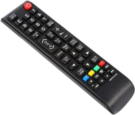 Vervangende Afstandsbediening - Universele Bediening - TV Bediening - Code Opslag - 8 Meter Bereik - Zwart