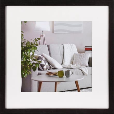 Fotolijst - Henzo - Modern - Fotomaat 40x40 cm - Donkerbruin