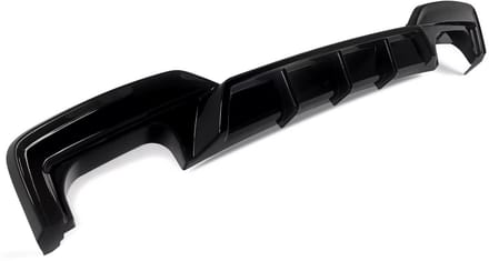 Diffuser Nitro - Achterbumper Diffuser Nitro - Gloss Zwart - Voor BMW M6 F06/F12/F13 650i/640i (2012-2018) - Auto accessoires