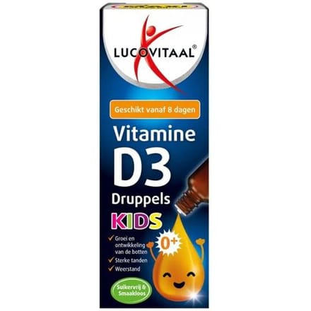Lucovitaal Vitamine D Druppels Kinderen 50 ml