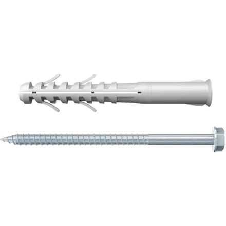 Fischer Constructieplug S-h-r Nylon - Diam. 14x185mm - 4 Stuks