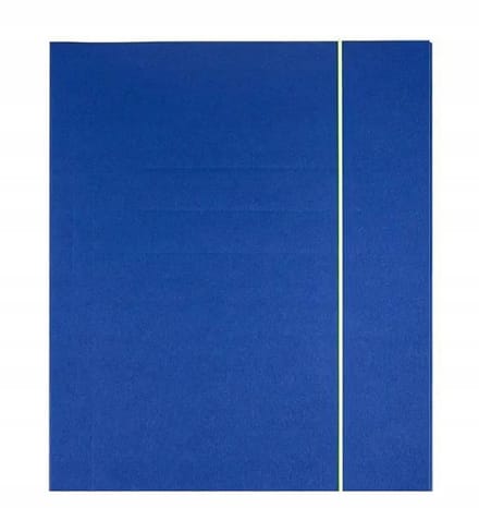 Map met Elastiek A4 Kreativ Blauw - 1 Stuk