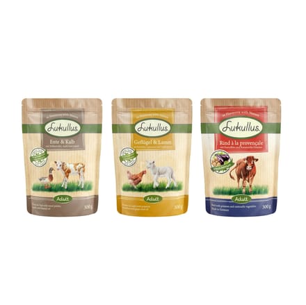 6x300g Natuurvoeding Graanvrij Lukullus Hondenvoer