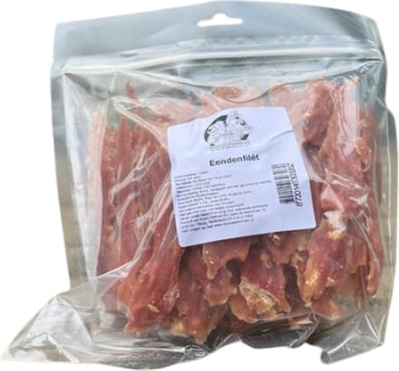 2x Eendenfilet - Hondensnacks - totaal 2x 400 gram - Versvleeshonden