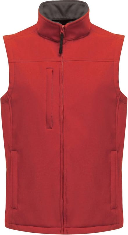 Vest Heren Outdoor Zip Front High Collar
