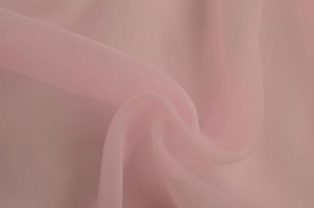 Organza stof - Lichtroze - 150cm breed - 15 meter