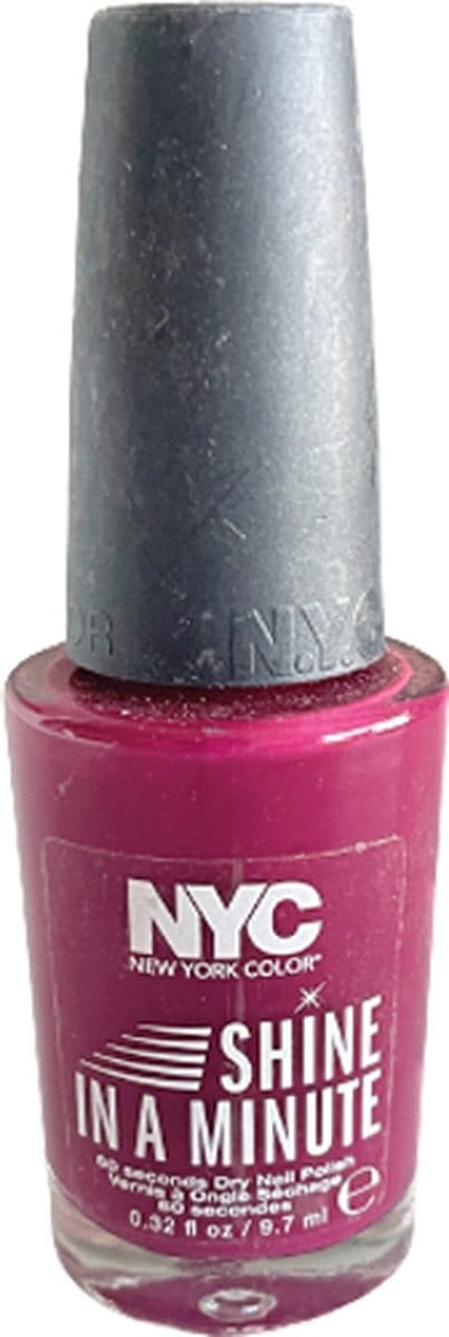 NYC Shine In A Minute Nail Polish 502 Really Don't Care