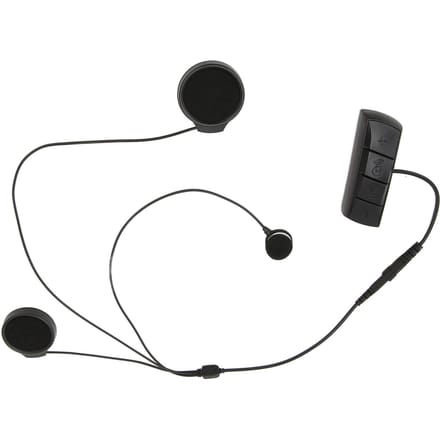 Casque moto Bluetooth 5.0, navigation GPS, appels mains libres, musique stéréo, étanche black