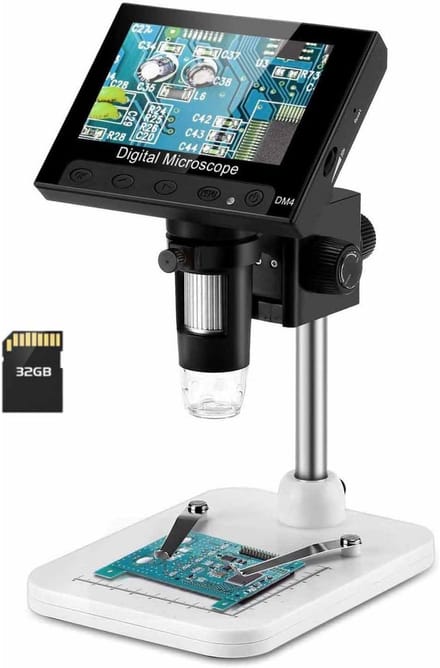 VELTRR® Microscoop voor Kinderen - 1000x - Educatief - Zwart